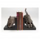 KARE DESIGN Elephants Bokstöd - Brunt Polyresin (Set om 2 cm)