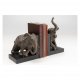 KARE DESIGN Elephants Bokstöd - Brunt Polyresin (Set om 2 cm)