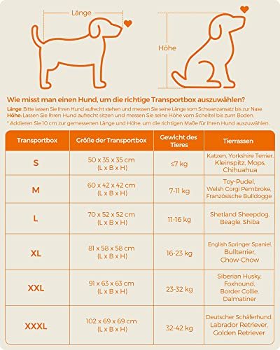 FEANDREA hundekasse, sammenleggbar, med hndtak - mesh og svart stoff