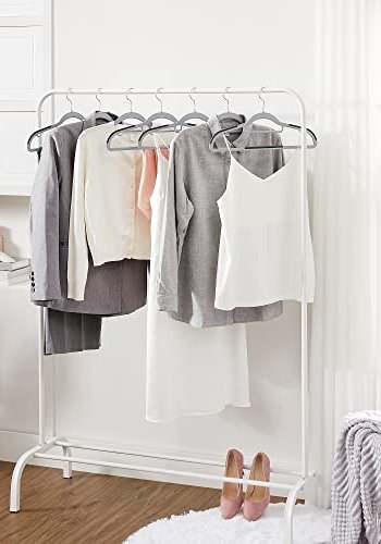 SONGMICS kleshengere, sklisikre, slv 360 svingbar krok - lys gr og mrkegr plast (sett med 30)