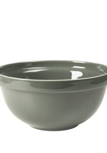 BROSTE COPENHAGEN Taverna Schale, rund – grünes Steingut
