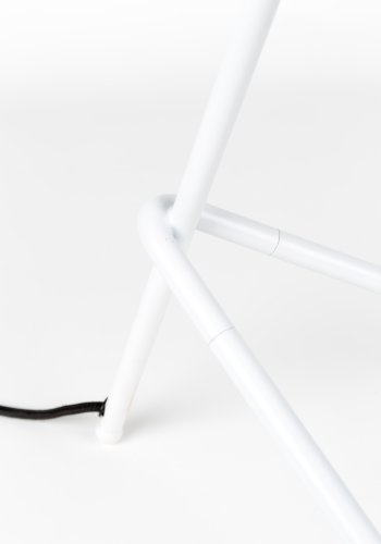 ZUIVER Shady bordlampe - hvitt jern