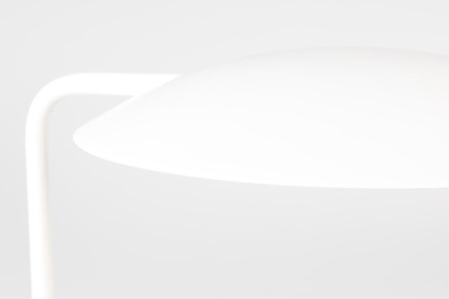 ZUIVER Pixie skrivebordslampe - hvitt jern