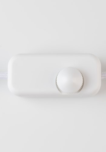 ZUIVER Pixie skrivebordslampe - hvitt jern