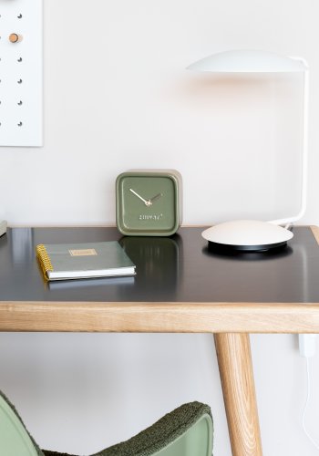 ZUIVER Pixie skrivebordslampe - hvitt jern