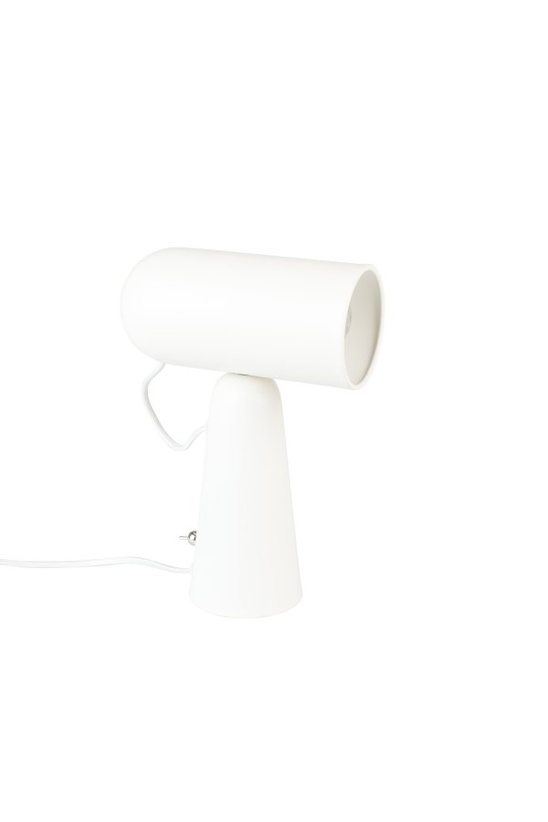 WHITE LABEL LIVING Vesper skrivebordslampe - hvitt jern