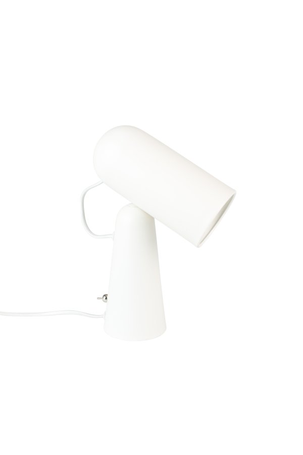 WHITE LABEL LIVING Vesper skrivebordslampe - hvitt jern