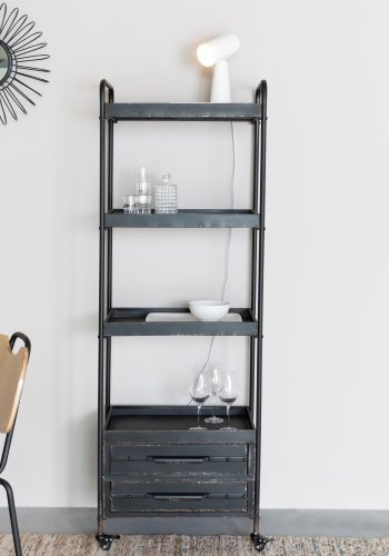 WHITE LABEL LIVING Vesper skrivebordslampe - hvitt jern