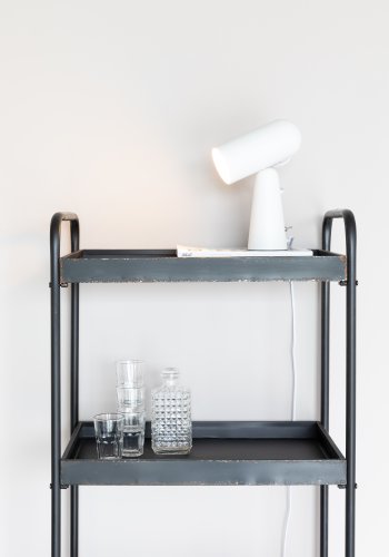 WHITE LABEL LIVING Vesper skrivebordslampe - hvitt jern