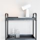 WHITE LABEL LIVING Vesper skrivebordslampe - hvitt jern