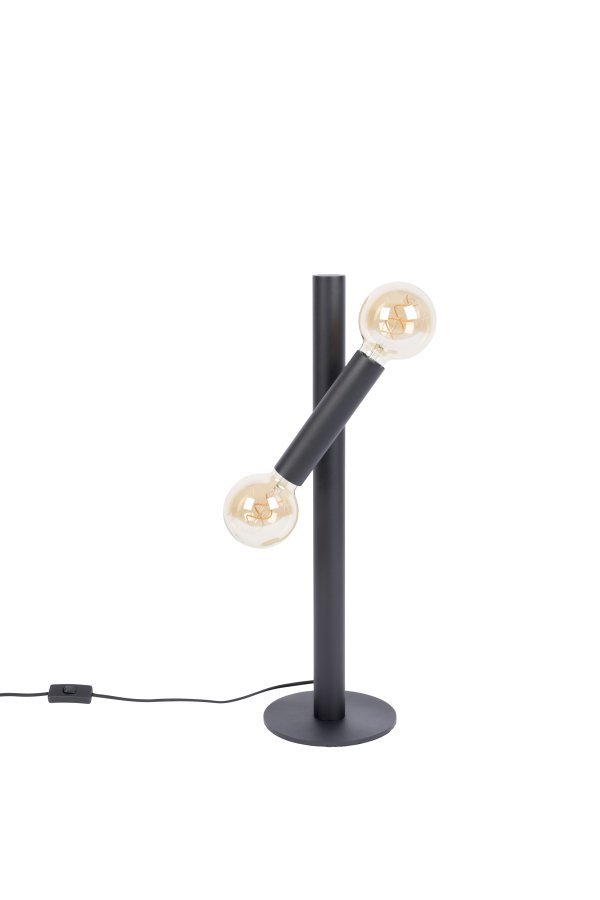 ZUIVER Hawk bordlampe - svart jern