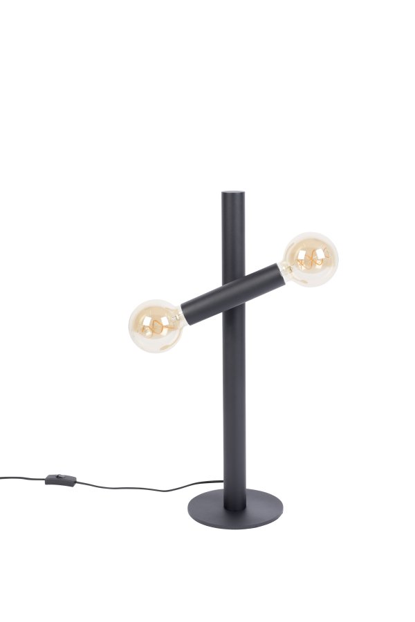 ZUIVER Hawk bordlampe - svart jern