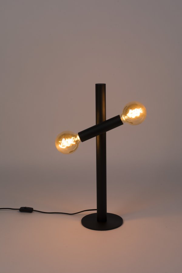 ZUIVER Hawk bordlampe - svart jern