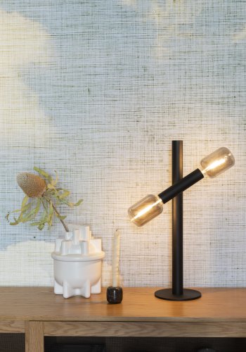 ZUIVER Hawk bordlampe - svart jern