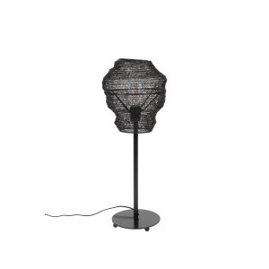 WHITE LABEL LIVING Lena bordslampa - svart metall