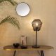 WHITE LABEL LIVING Lena bordlampe - svart metall