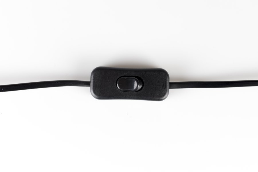 ZUIVER Nomad bordlampe - hvitt glass og jern