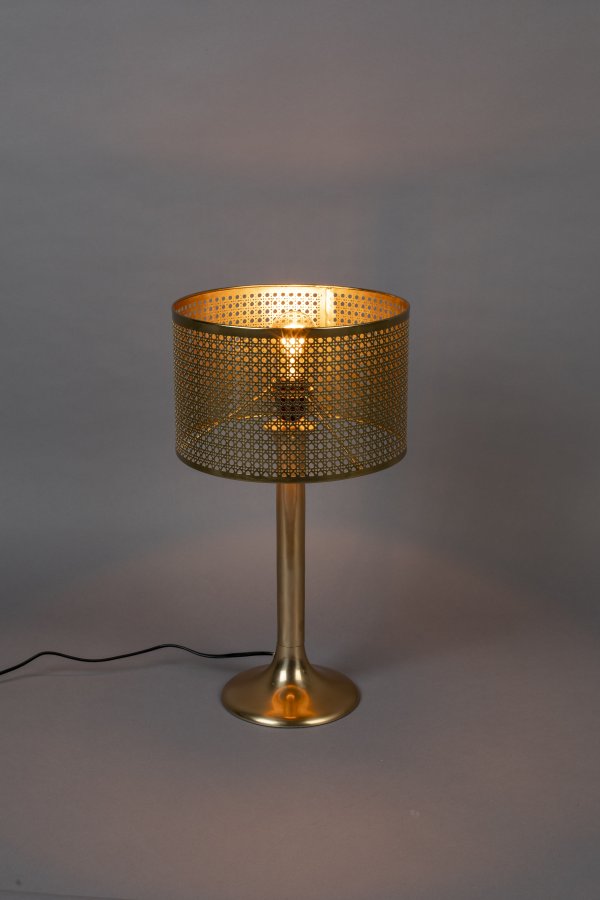 DUTCHBONE Barun Tischlampe - Goldaluminium