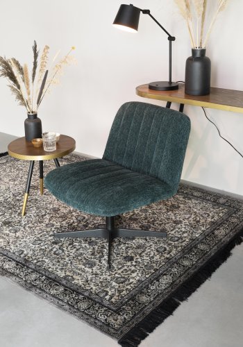 WHITE LABEL LIVING Hajo skrivebordslampe - svart jern