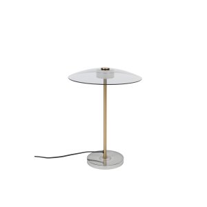 ZUIVER Float bordslampa - glas och guldjärn