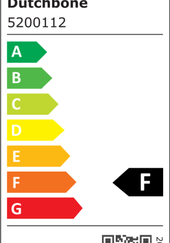 DUTCHBONE Lune bordlampe S - gull glass og jern