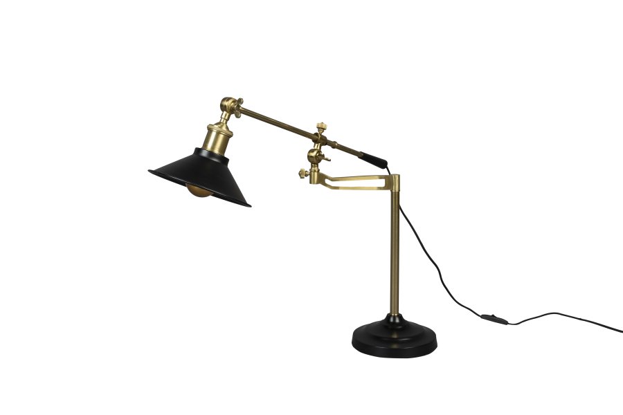 DUTCHBONE Skrivebordslampe Penelope Svart