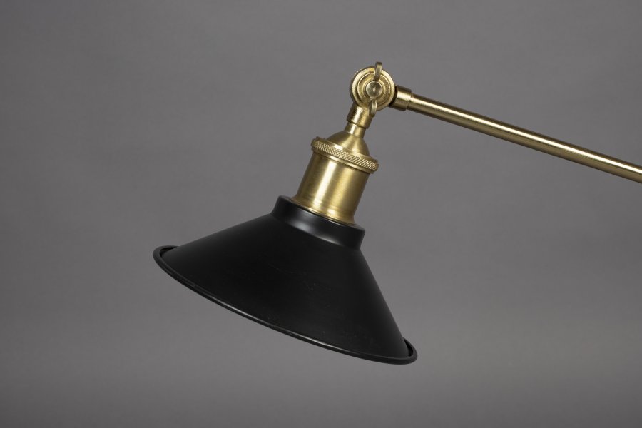 DUTCHBONE Skrivebordslampe Penelope Svart
