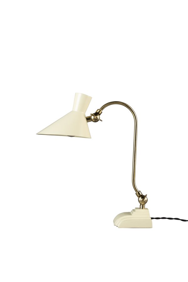 DUTCHBONE Skrivebordslampe Gaia Elfenben