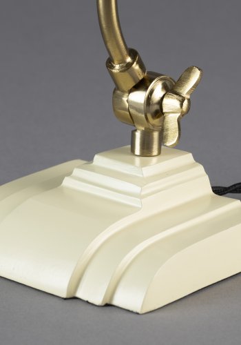 DUTCHBONE Skrivebordslampe Gaia Elfenben
