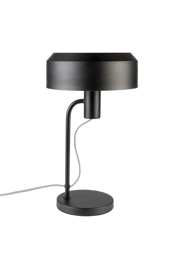 WHITE LABEL LIVING Landon bordlampe - svart jern