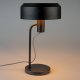 WHITE LABEL LIVING Landon bordlampe - svart jern