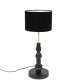 ZUIVER Totem bordlampe - sort aluminium