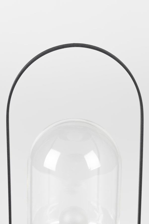 ZUIVER Smarty bordlampe, oppladbar - svart jern