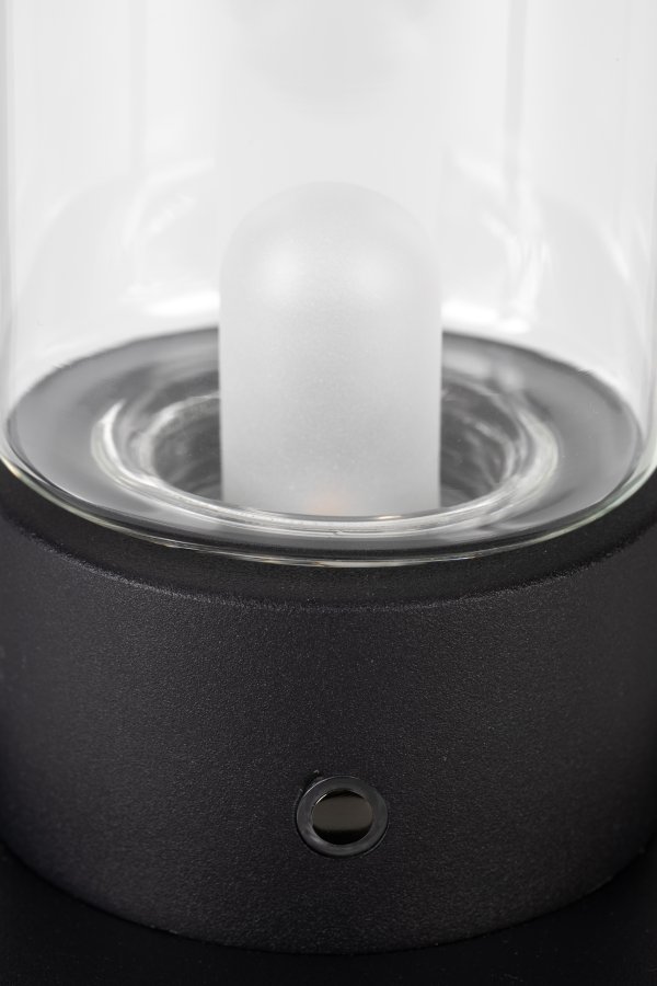 ZUIVER Smarty bordlampe, oppladbar - svart jern