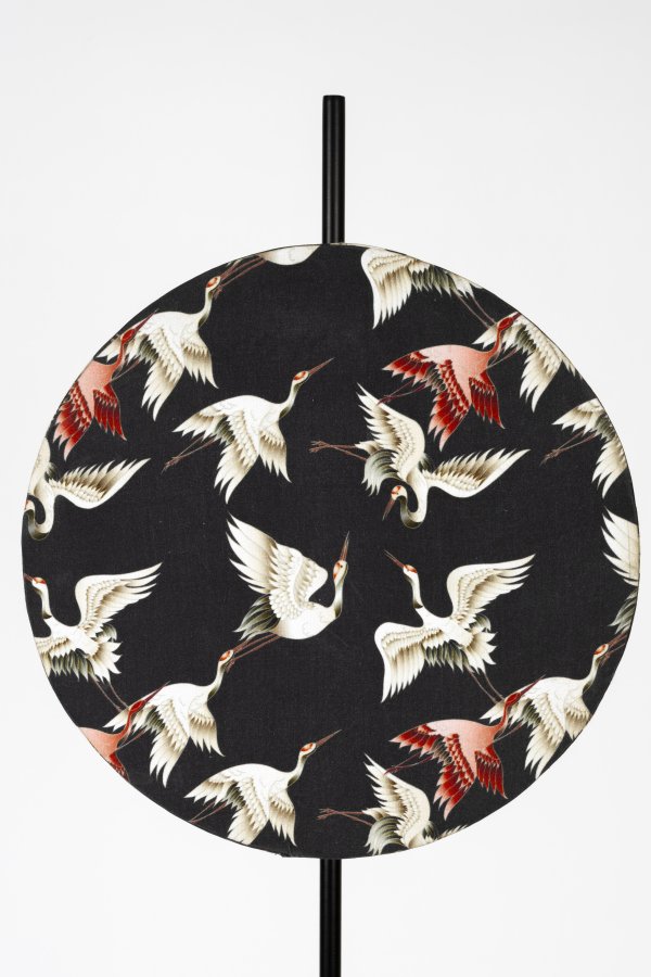 WHITE LABEL LIVING Jaylee bordlampe - svart metall