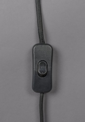 DUTCHBONE Russel bordlampe - ekte lin og keramikk