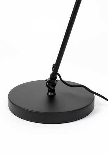 WHITE LABEL LIVING Jona bordlampe - sort stl