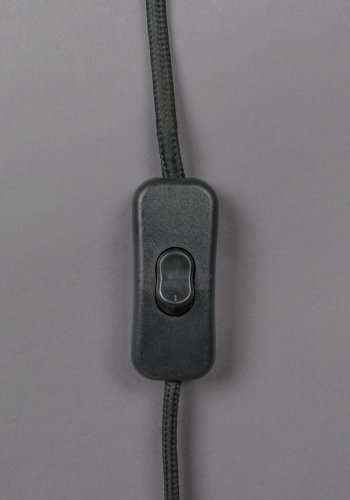 DUTCHBONE Elon Tischlampe - beiges Seil und schwarzes Metall