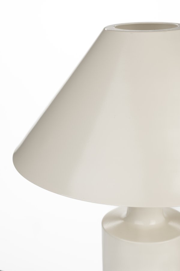 ZUIVER Wonders bordlampe - skinnende beige jern