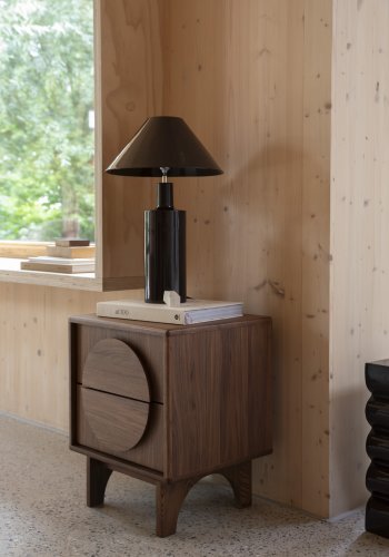 ZUIVER Wonders bordlampe - skinnende brunt jern