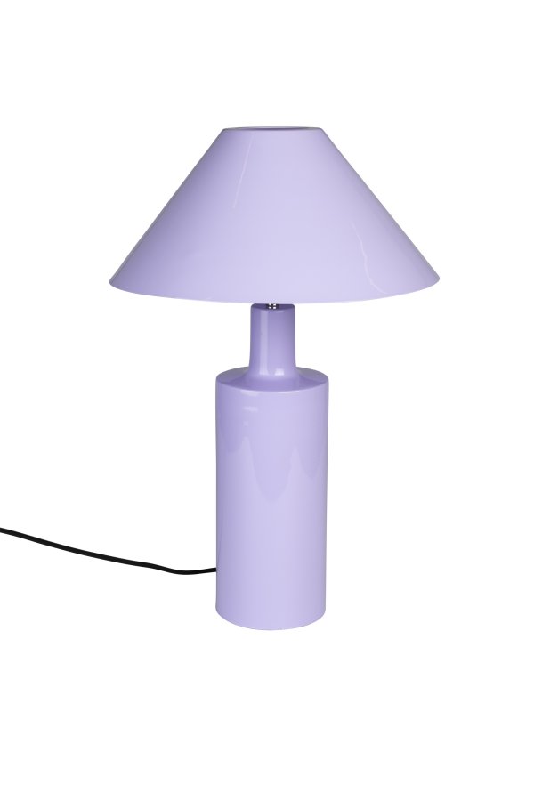 ZUIVER Wonders bordlampe - skinnende lilla jern
