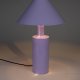 ZUIVER Wonders bordlampe - skinnende lilla jern