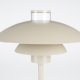ZUIVER Cole bordlampe - beige metall og beige travertin