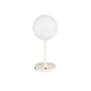 WHITE LABEL LIVING Hub bordslampa - polypropen och beige