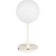WHITE LABEL LIVING Hub bordlampe - polypropylen og beige