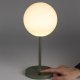 WHITE LABEL LIVING Hub bordlampe - polypropylen og grnn