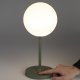 WHITE LABEL LIVING Hub bordlampe - polypropylen og grnn