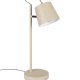 ZUIVER Buckle Head bordlampe - beige metall