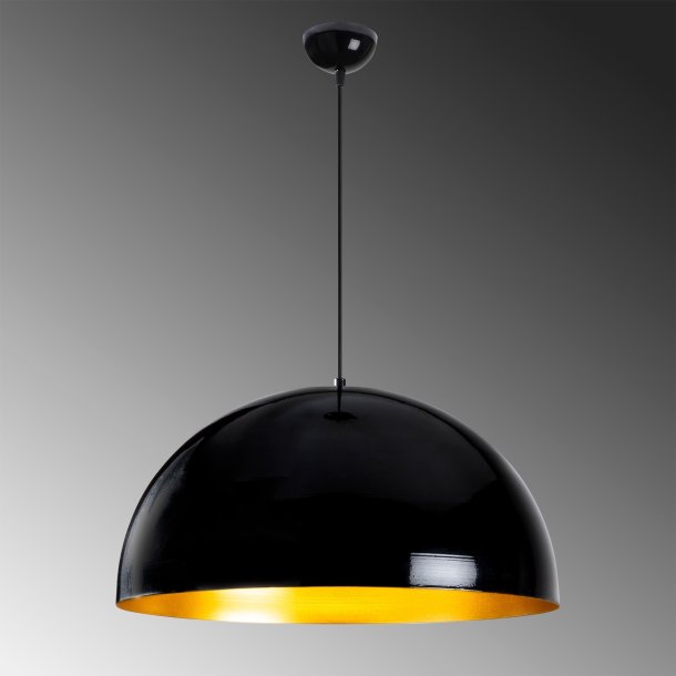 LUMI Vichy loftlampe - sort metal