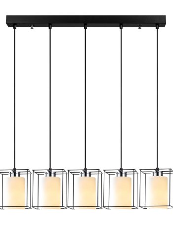 LUMI loftlampe - sort jern